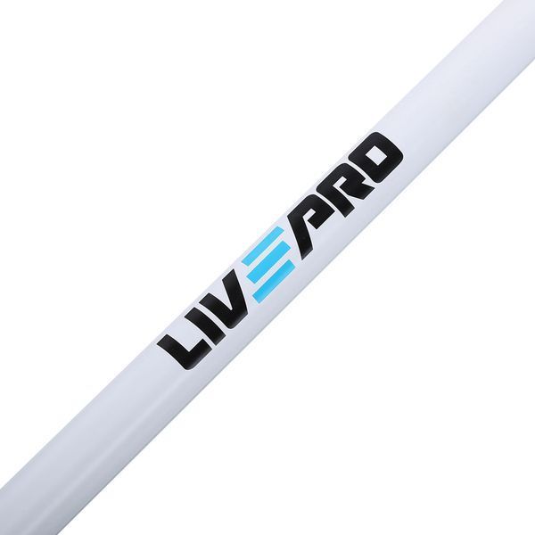 Штанга разборная для фитнеса и аэробики фитнес памп LiveUp LP8037 длина-1,42м 30мм 20кг черный-синий LP8037 фото