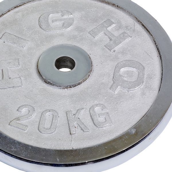 Блины диски хромированные HIGHQ SPORT TA-2189-20S 30мм 20кг хром TA-2189-20S фото