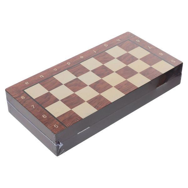 Шахматы настольная игра деревянные ZOOCEN FL334 размер 34см x 37см x 2,75см FL334 фото