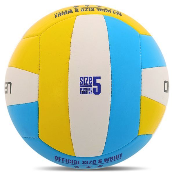 Мяч волейбольный Legend VB-3861 №5 PVC желтый-голубой-белый VB-3861 фото