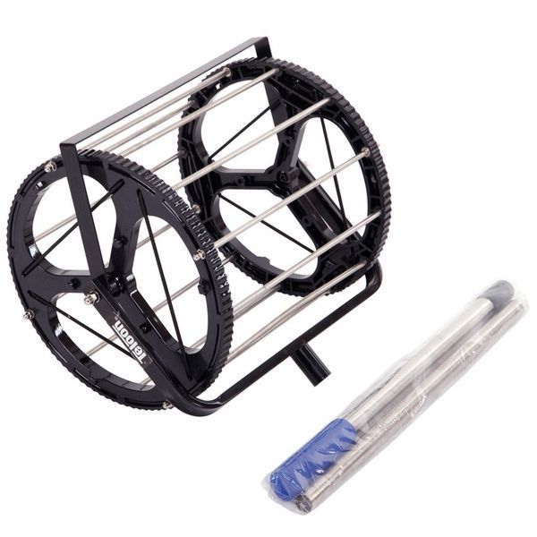 Машина-кошик для збору тенісних м'ячів TENNIS BALL CART на 60 м'ячів TELOON T115-60 чорний T115-60 фото