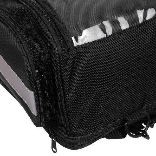 Сумка на бак мотоцикла на магнитах с окном под телефон Tank Bag BUOTAI YA6 39х30х27см черный YA6 фото