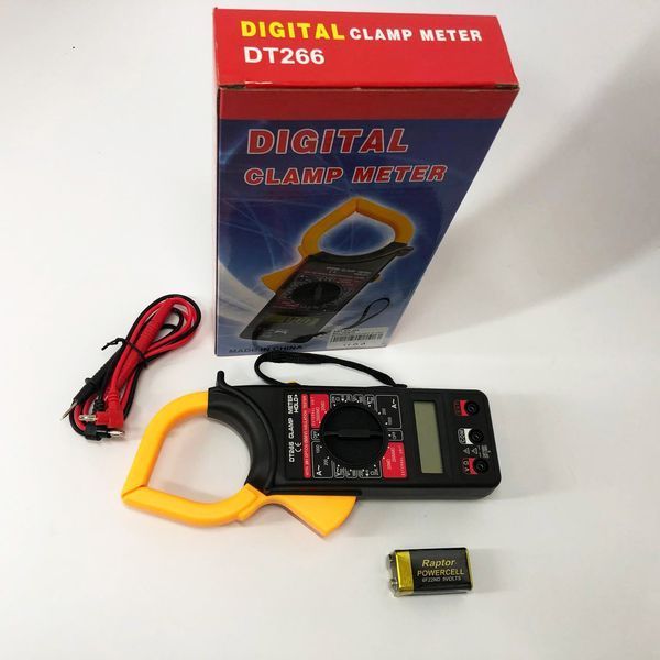 Цифровий мультиметр токові кліщі Digital DT-266 мультитестер тестер вольтметр, Хороший мультиметр ws78375 фото