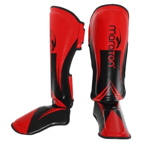 Защита голени и стопы Муай Тай, ММА, Кикбоксинг REXION MARATON BO-9321 S-XL цвета в ассортименте L BO-9321 фото