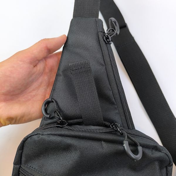 Тактическая сумка на плечо с кобурой, система MOLLE, патч-панель, Cordura ws29879 фото