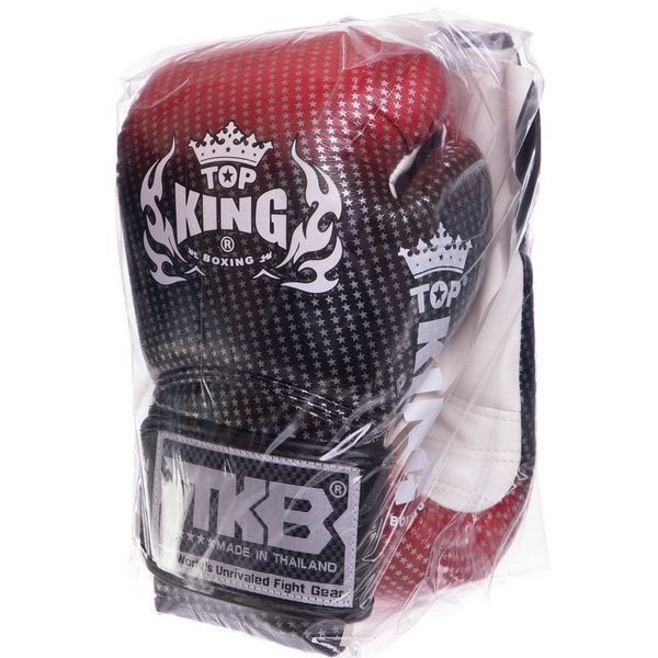 Перчатки боксерские на липучке кожаные TOP KING Super Star TKBGSS-01 8-18унций цвета в ассортименте 8 унции TKBGSS-01 фото