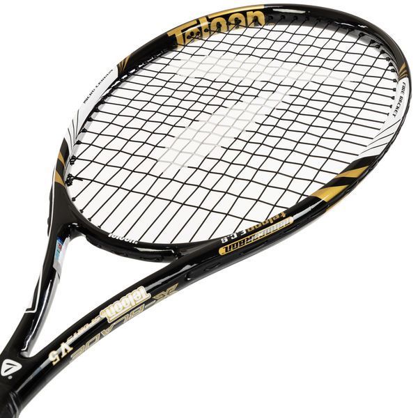 Ракетка для большого тенниса 27' TELOON X-BLADE-V5 черный-золотой X-BLADE-V5 фото
