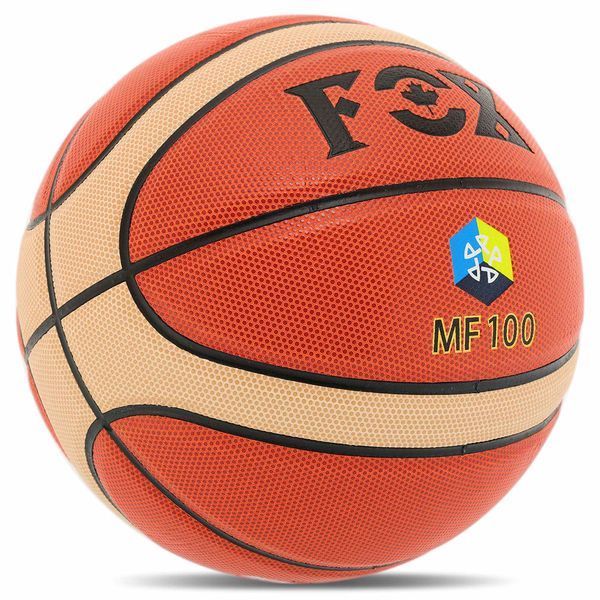 Мяч баскетбольный FOX BA-GM7X №7 PU оранжевый BA-GM7X фото