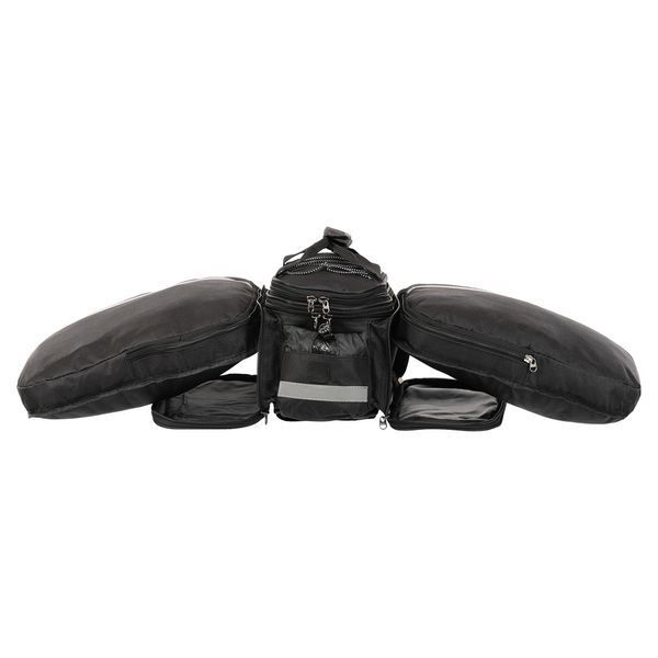 Сумки боковые для мотоцикла кофры текстильныеSP-Sport TB15 2 кофра черный TB15 фото