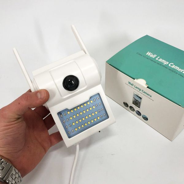 Камера видеонаблюдения UKC CAMERA D2 WIFI IP 2.0mp уличная с Led прожектором ws26953 фото