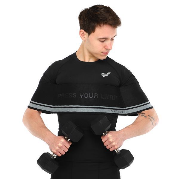 Слингшот для жима лежа SLING SHOT BENCH PRESS BAND 2.0 EZOUS J-02-69 черный J-02-69 фото
