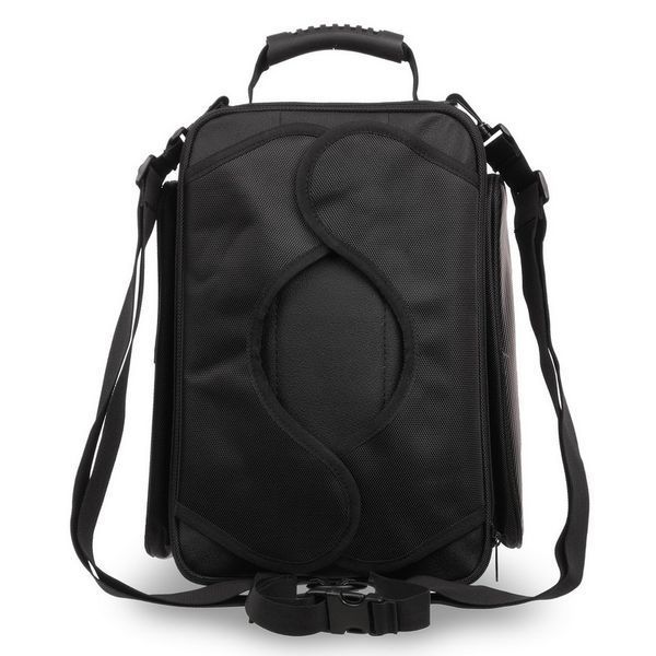 Сумка на бак мотоцикла на магнитах с окном под телефон Tank Bag BUOTAI YA6 39х30х27см черный YA6 фото