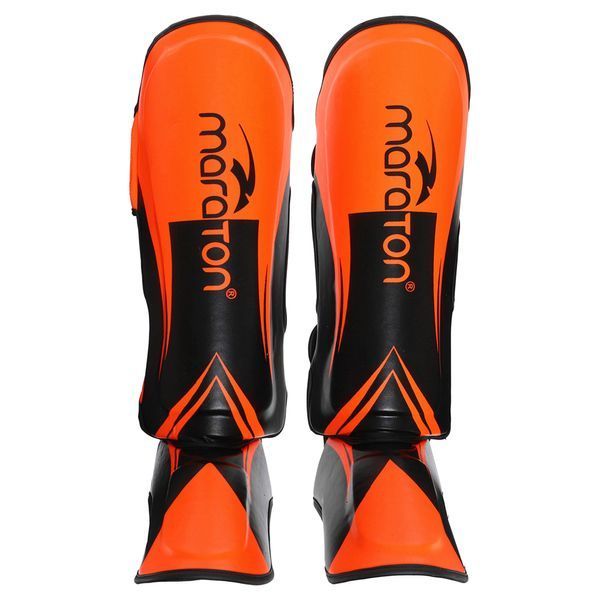 Защита голени и стопы Муай Тай, ММА, Кикбоксинг REXION MARATON BO-9321 S-XL цвета в ассортименте L BO-9321 фото