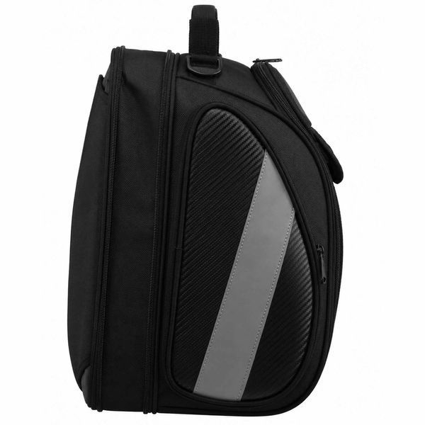 Сумка на бак мотоцикла на магнітах із вікном під телефон Tank Bag BUOTAI YA6 39х30х27см чорний YA6 фото