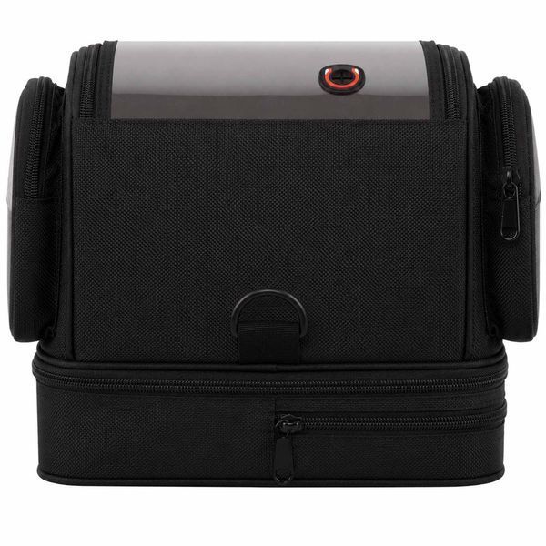 Сумка на бак мотоцикла на магнітах із вікном під телефон Tank Bag BUOTAI YA6 39х30х27см чорний YA6 фото