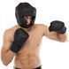Перчатки боксерские на липучке PU MAXXMMA GB10 10-12 унций черный 10 унции GB10 фото 7