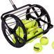 Машина-кошик для збору тенісних м'ячів TENNIS BALL CART на 60 м'ячів TELOON T115-60 чорний T115-60 фото 8