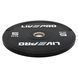 Бамперні диски гумові Bumper Plates LiveUp LP8331-5 o50.5мм 5кг чорний LP8331-5 фото 3