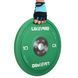 Бамперные диски резиновые Bumper Plates LiveUp LP8335-10 o50.5мм 10кг зеленый LP8335-10 фото 10