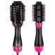 Фен Щетка расчёска 3в1 One step Hair Dryer 1000 Вт 3 режима выпрямитель для укладки волос стайлер с функцией ионизации ws38113 фото 3