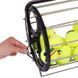 Машина-кошик для збору тенісних м'ячів TENNIS BALL CART на 60 м'ячів TELOON T115-60 чорний T115-60 фото 7