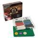 Набор для покера в металлической коробке Poker game set SP-Sport 6615K 500 фишек 6615K фото 2