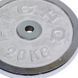 Блины диски хромированные HIGHQ SPORT TA-2189-20S 30мм 20кг хром TA-2189-20S фото 2