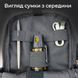 Тактическая сумка на плечо с кобурой, система MOLLE, патч-панель, Cordura ws29879 фото 8