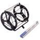 Машина-кошик для збору тенісних м'ячів TENNIS BALL CART на 60 м'ячів TELOON T115-60 чорний T115-60 фото 10