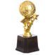 Фигура наградная спортивная SP-Sport Футбольный мяч JZ-19841-F высота 18см золото JZ-19841-F фото 2