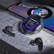 Беспроводные наушники TWS T8 PRO с прозрачным кейсом Вакуумные LED дисплей Bluetooth 5.3. Цвет: черный ws14814 фото 6