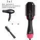 Фен Щетка расчёска 3в1 One step Hair Dryer 1000 Вт 3 режима выпрямитель для укладки волос стайлер с функцией ионизации ws38113 фото 10