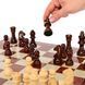 Шахматы настольная игра деревянные ZOOCEN FL334 размер 34см x 37см x 2,75см FL334 фото 7