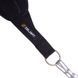 Пояс атлетичний для обтяження текстильний з ланцюгом та карабіном Zelart Dipping Belt TA-2647 спинка-20см чорний TA-2647 фото 6