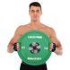 Бамперные диски резиновые Bumper Plates LiveUp LP8335-10 o50.5мм 10кг зеленый LP8335-10 фото 11