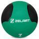 Медбол мяч медицинский Medicine Ball Zelart FI-5121-7 7кг зеленый-черный FI-5121-7 фото 2