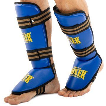 Захист гомілки та стопи для єдиноборств BOXER NEW 2004-4-N M-XL кольори в асортименті M 2004-4-N фото