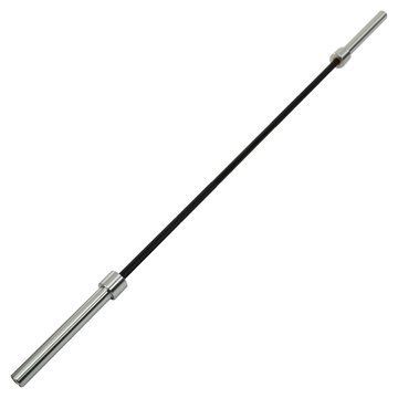 Гриф прямой для становой тяги хромированный Олимпийский Texas Deadlift Bar LiveUp LP8371 длина 2,3м гриф o50мм хром-черный LP8371 фото