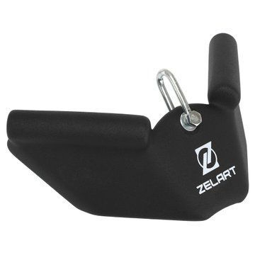 Рукоятка для обратной тяги c узким хватом Reverse Grip нескользящее покрытие Zelart TA-9634 30см черный TA-9634 фото