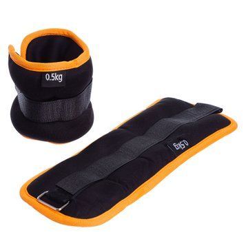 Утяжелители-манжеты для рук и ног SP-Sport FI-1303-1 2x0,5кг цвета в ассортименте FI-1303-1 фото
