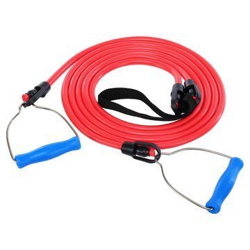 Тренажер для плавания с ручками для тренировки гребка YINGFA TRAINING BELT PL-4040-L3A 2 жгута длина1,5м, диаметр 1,3см PL-4040-L3A фото
