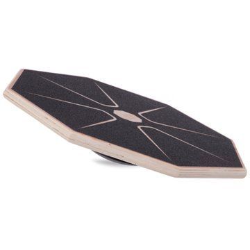 Диск балансировочный балансборд деревянный WOOD BALANCE BOARD Zelart FI-4013 39,5 см черный FI-4013 фото