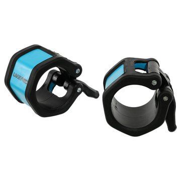 Замки швидкознімні для грифа Lock-Jaw PRO LiveUp LP8062 2шт діаметр-50мм чорний LP8062 фото