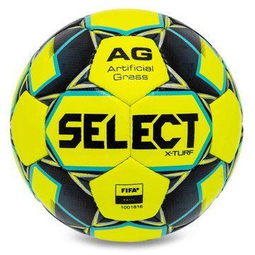 Мяч футбольный SELECT X-TURF V23 X-TURF-5YB №5 желтый-синий X-TURF-5YB фото