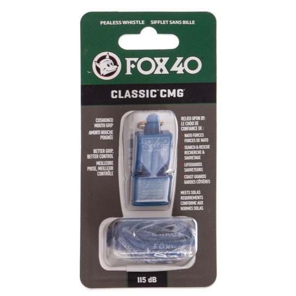 Свисток спортивний суддівський пластиковий зі шнурком Classic CMG FOX40Classic кольори в асортименті FOX40Classic фото