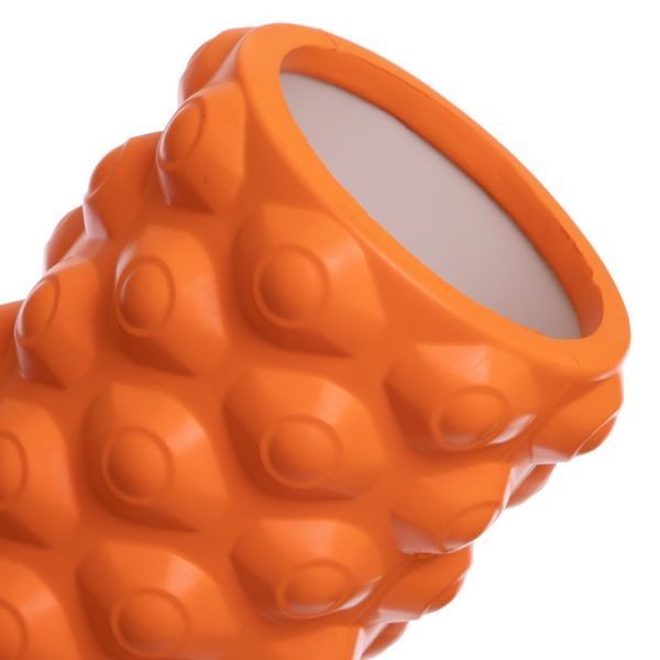 Роллер массажный цилиндр (ролик мфр) 45см Grid Bubble Roller SP-Sport FI-6672-BUBBLE цвета в ассортименте FI-6672-BUBBLE фото