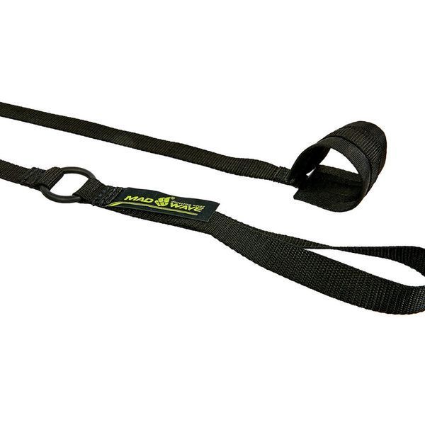 Пояс с тросом MadWave BELT TRAINER M077105 длина-2м черный M077105 фото