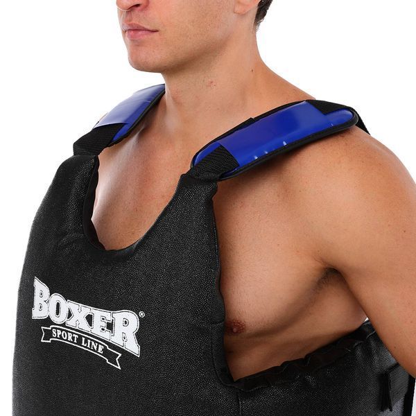 Защита корпуса пояс тренера для отработки ударов BOXER 2039-02 черный 2039-02 фото
