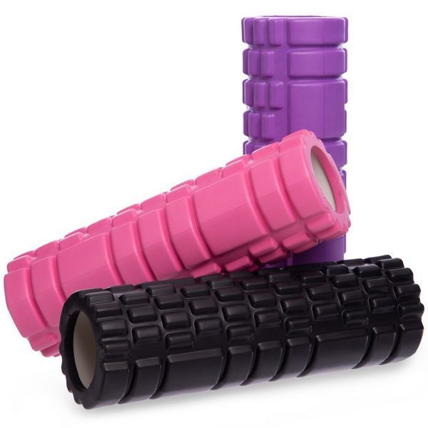Роллер массажный цилиндр (ролик мфр) 30см Grid Combi Roller SP-Sport FI-0457 цвета в ассортименте FI-0457 фото