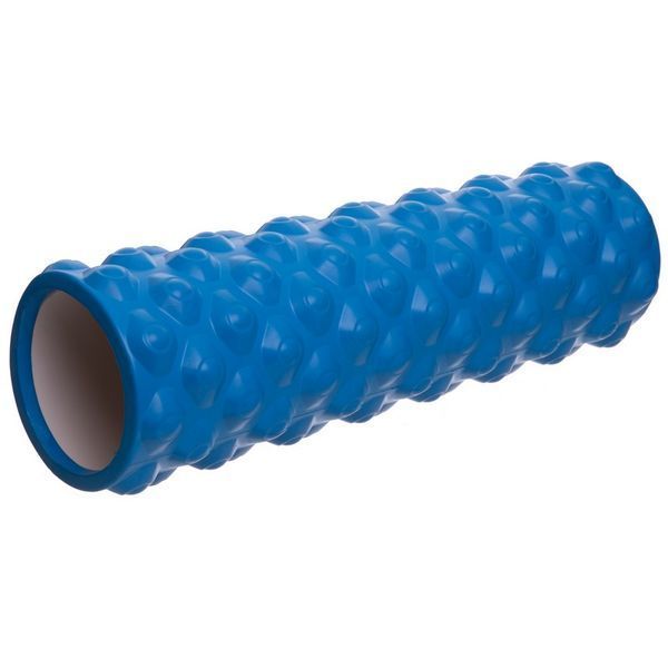 Роллер массажный цилиндр (ролик мфр) 45см Grid Bubble Roller SP-Sport FI-6672-BUBBLE цвета в ассортименте FI-6672-BUBBLE фото